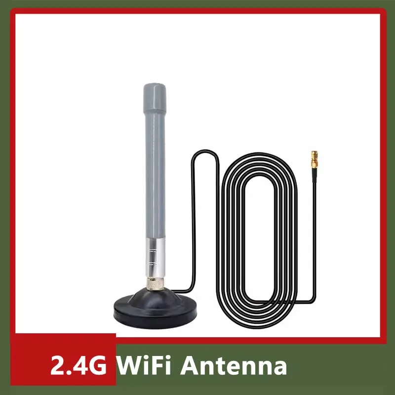 15 cm 2.4G Omni WiFi Fiberglas Anten FRP Açık Helyum Hotspot Madenci 2.4GHZ Zigbee Bluetooth Amplifer APAerial Sinyal Güçlendirme