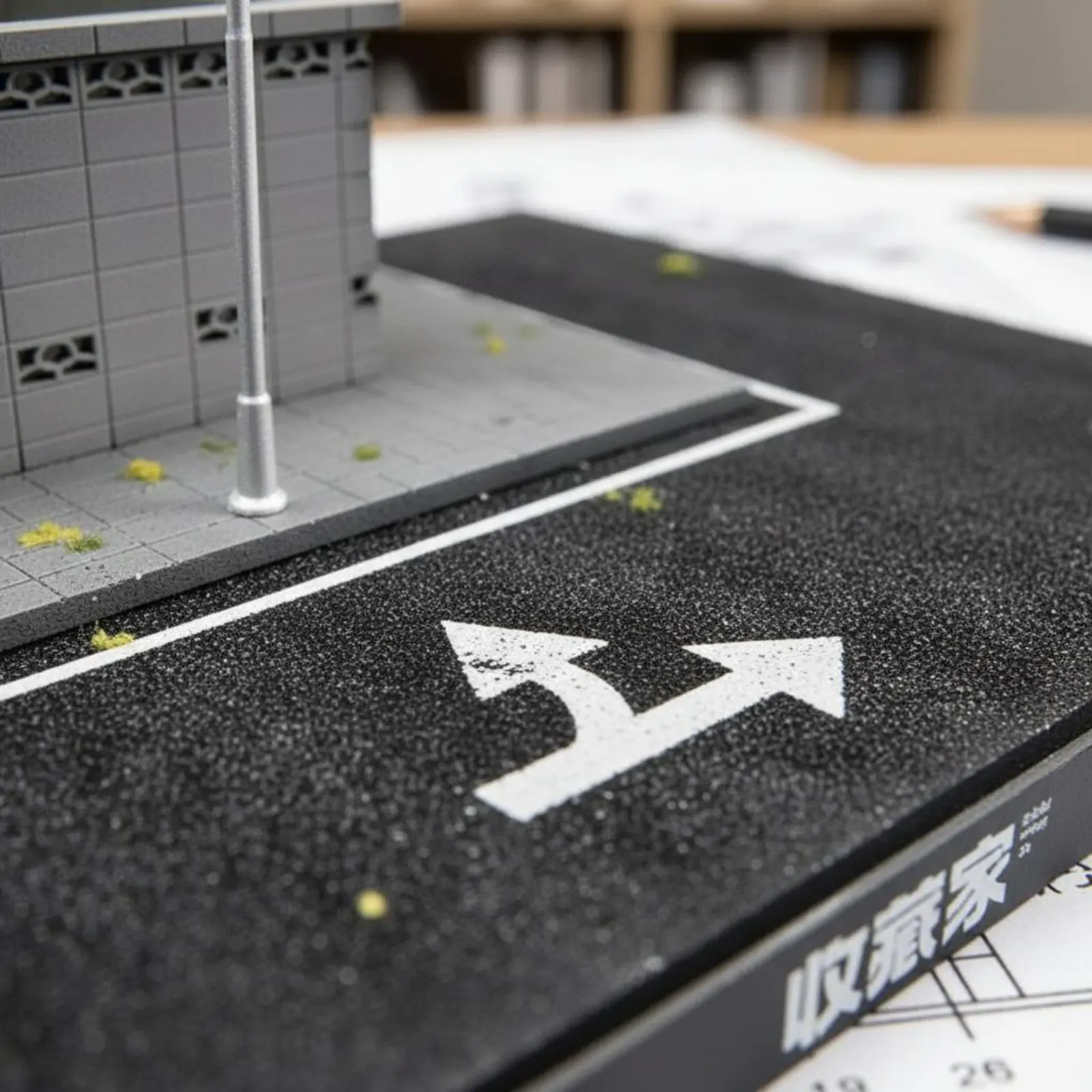 

Модель городского пейзажа в масштабе 1:64, высокодетализированная миниатюрная модель городского пейзажа, набор для демонстрации, комплект для сборки сцены в масштабе 1:64, простая сборка