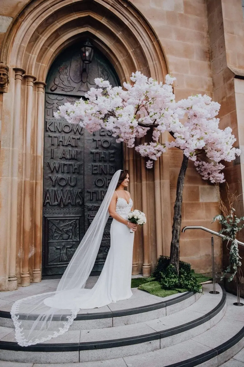 Voile de mariée en dentelle, élégant, avec peigne, blanc ivoire, 3 mètres, de haute qualité, une couche, accessoires de mariage