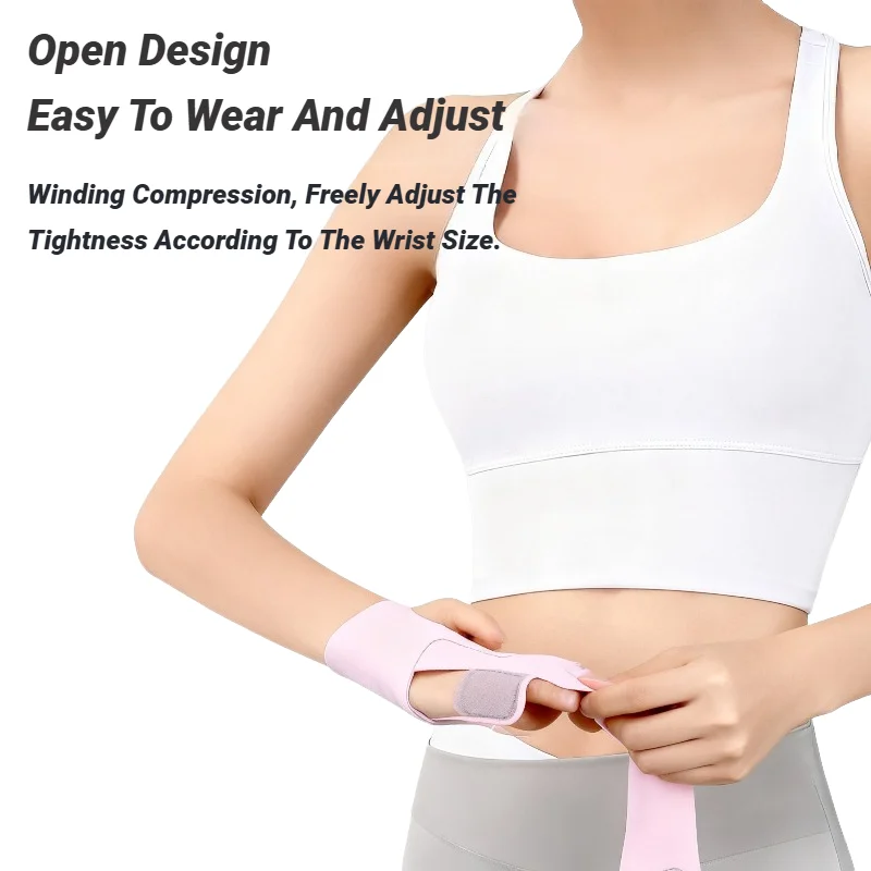 قابل للتعديل رقيقة جدا شريط للرسغ الالتواء لتخفيف الآلام دعم تنفس لصالة الألعاب الرياضية ممارسة التهاب المفاصل التهاب الأوتار نفق الرسغ #4