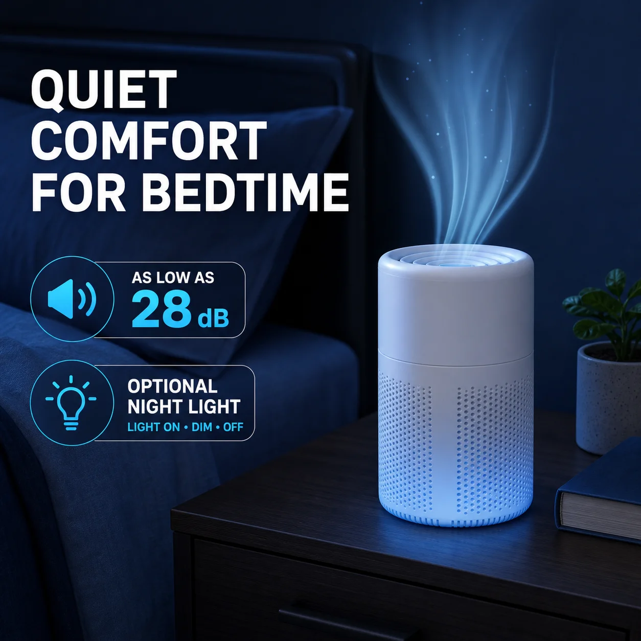 HEPA Air Purifier For Home With photo 5