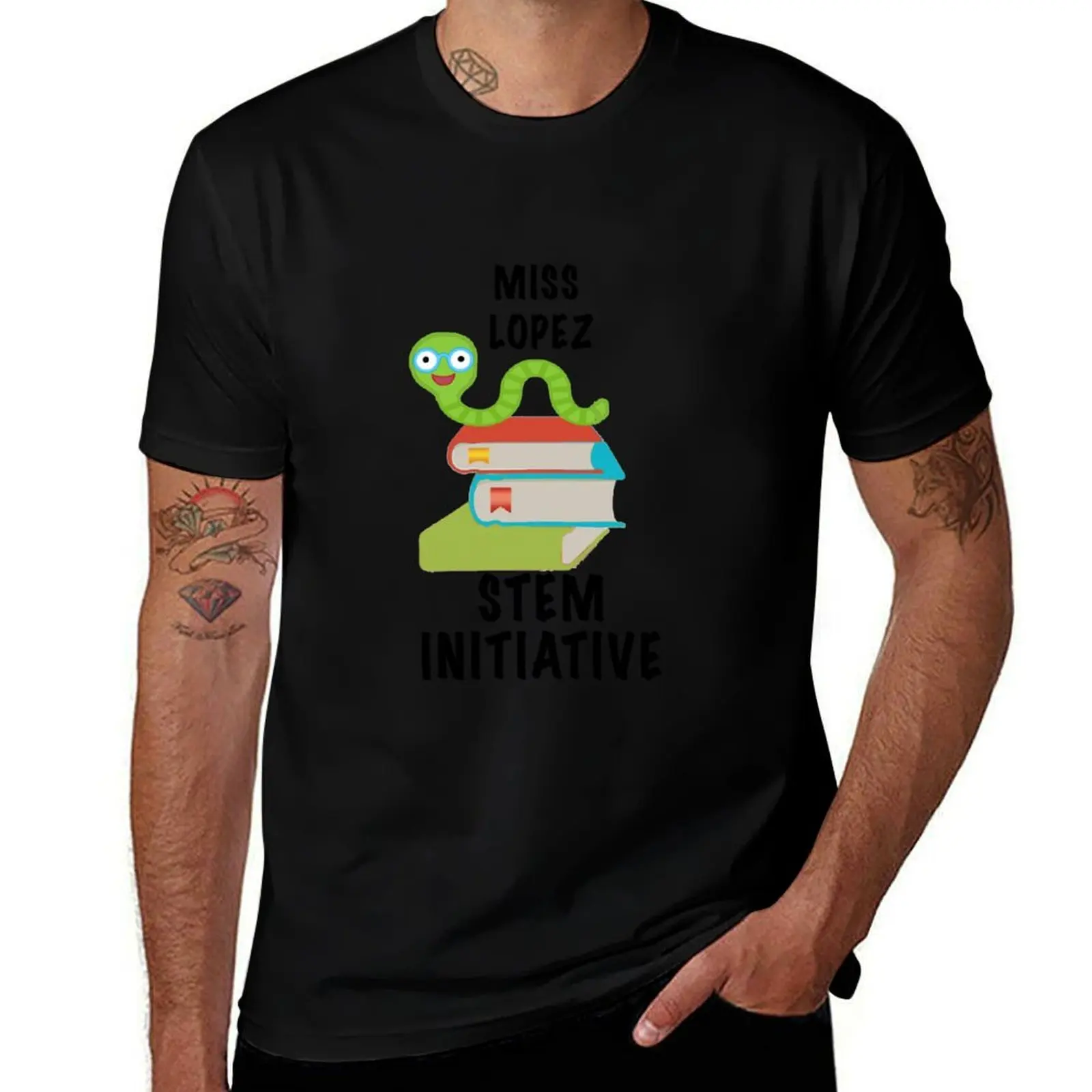 Miss Lopez STEM Initiative T-Shirt Anti-Perspiration Workout Top T-Shirt