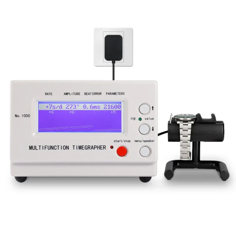 FOR  Timegrapher Mechanical Watch Tester Testing Tool for Repairers Hobbyists Watch Test Repairing Tool Timing Tester