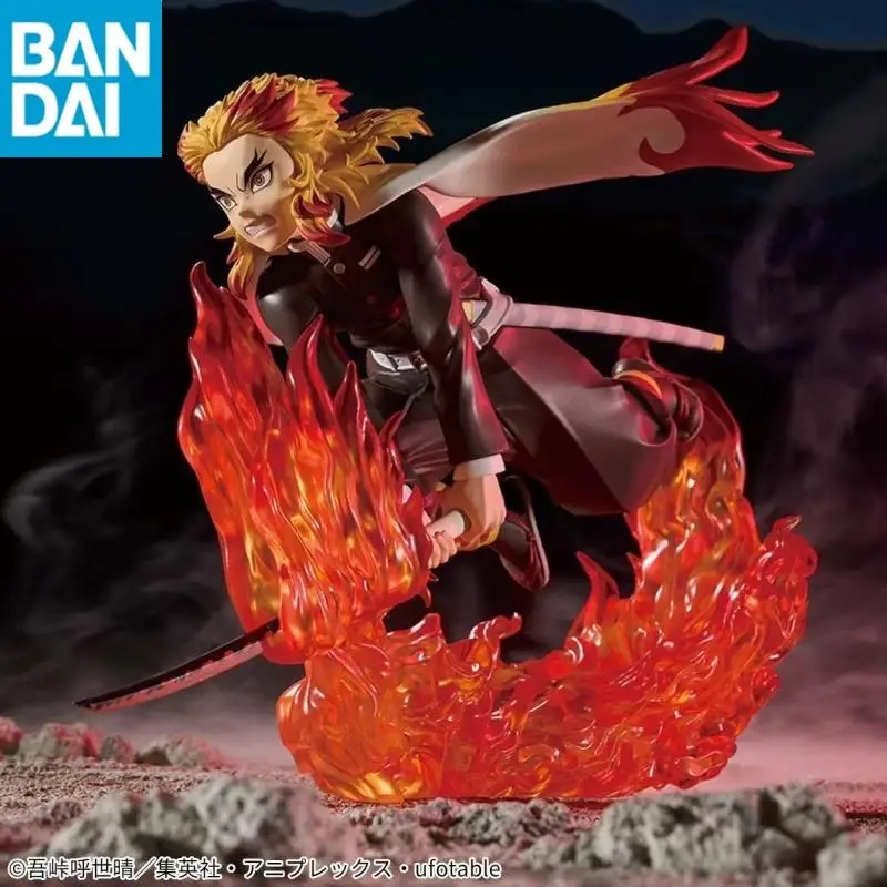 

In Stock Genuine Bandai Namco Banpresto Demon Slayer Rengoku Kyoujurou Figure Model New and Unopened Desktop Ornament Toy Gift