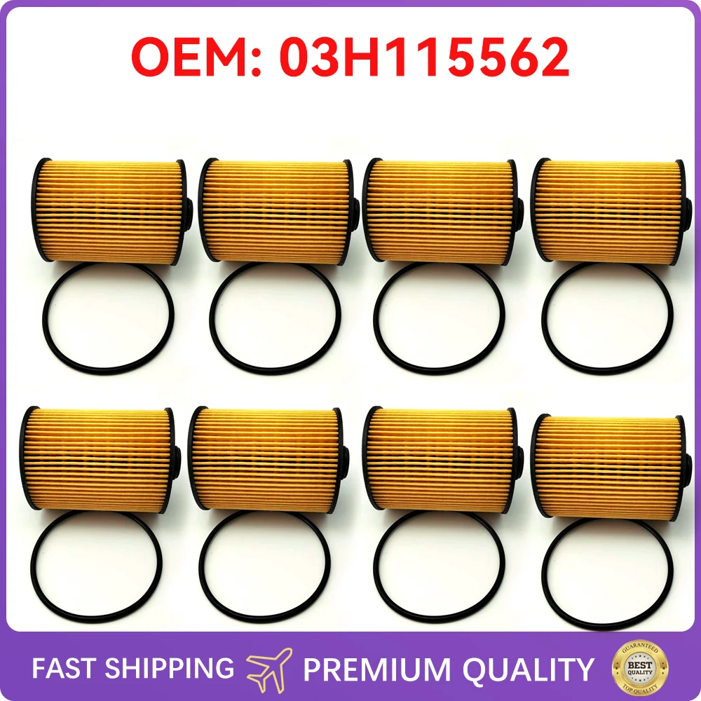 

Engine Oil Filters Kit For Volkswagen Touareg CC Passat Skoda Superb 3.6L FSI V6 03H115562 95810722210 03H 115 562