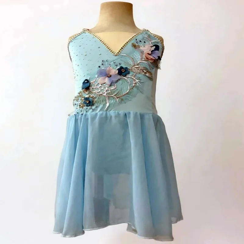 ملابس الباليه فتاة أزياء الباليه الجديدة والأطفال التنانير الشاش الجديدة ملابس الاطفال فتاة المهنية الباليه توتو فتاة اللباس