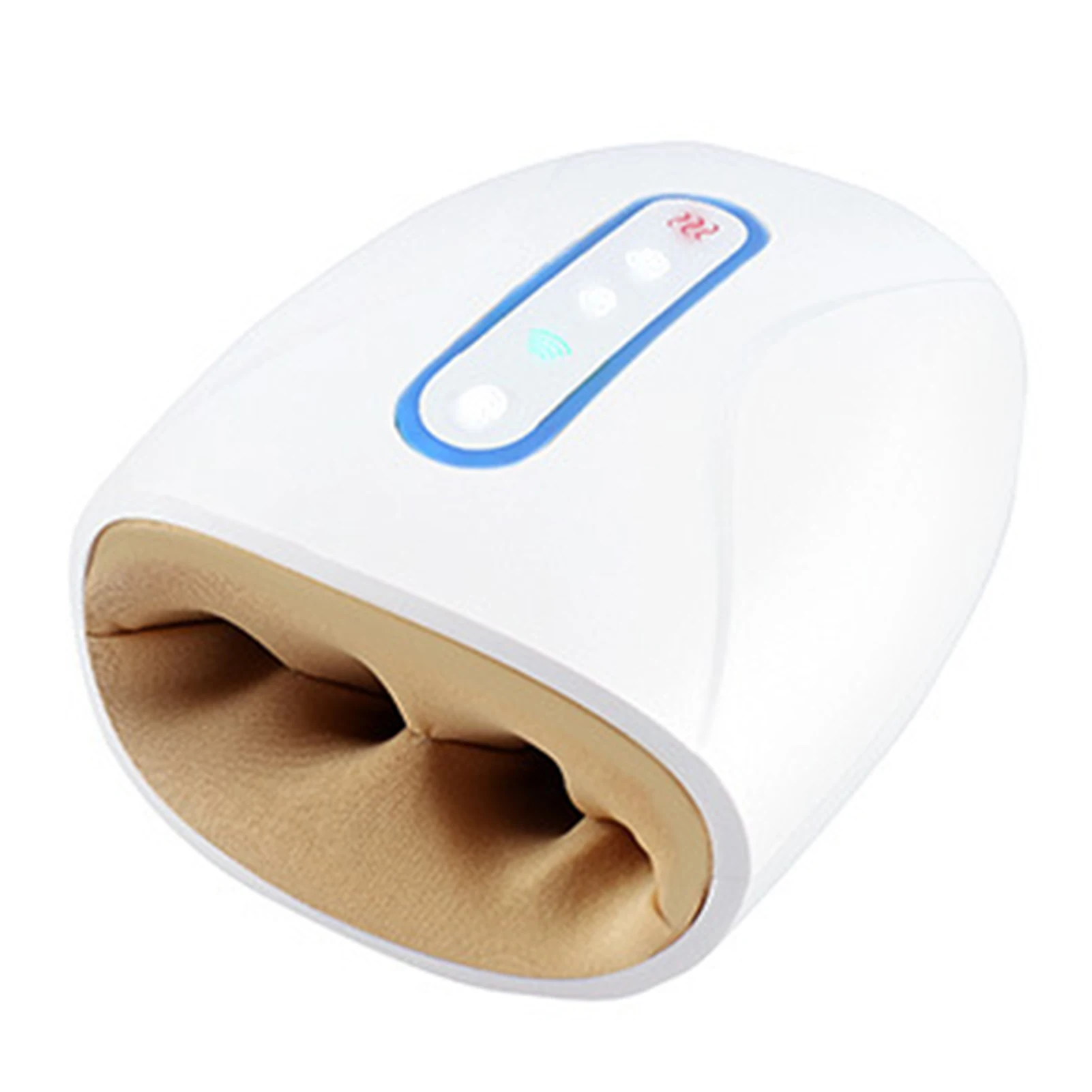 

Massage Small Hand Massager Anti-sweat Skin-friendly Touch Screen Air Wave Massage Heating Acupoint Press Relax Tired Hands