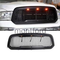 Car Front Grill Hood LED Light Upper Honeycomb Billet Faceflit For Dodge Ram 1500 2013 2014 2015 2016 2017 2018