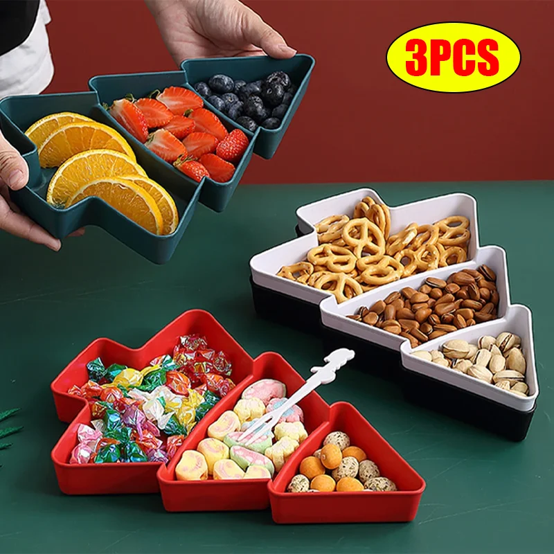 

Christmas Tree Fruit Plate Merry Christmas Party Decorations For Home 2025 Navidad Noel Natal Xmas Gifts Happy New Year 2026