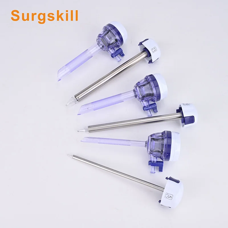 Disposable Medical Visible Trocar Laparoscipic Surgery Optical Trocar with CE