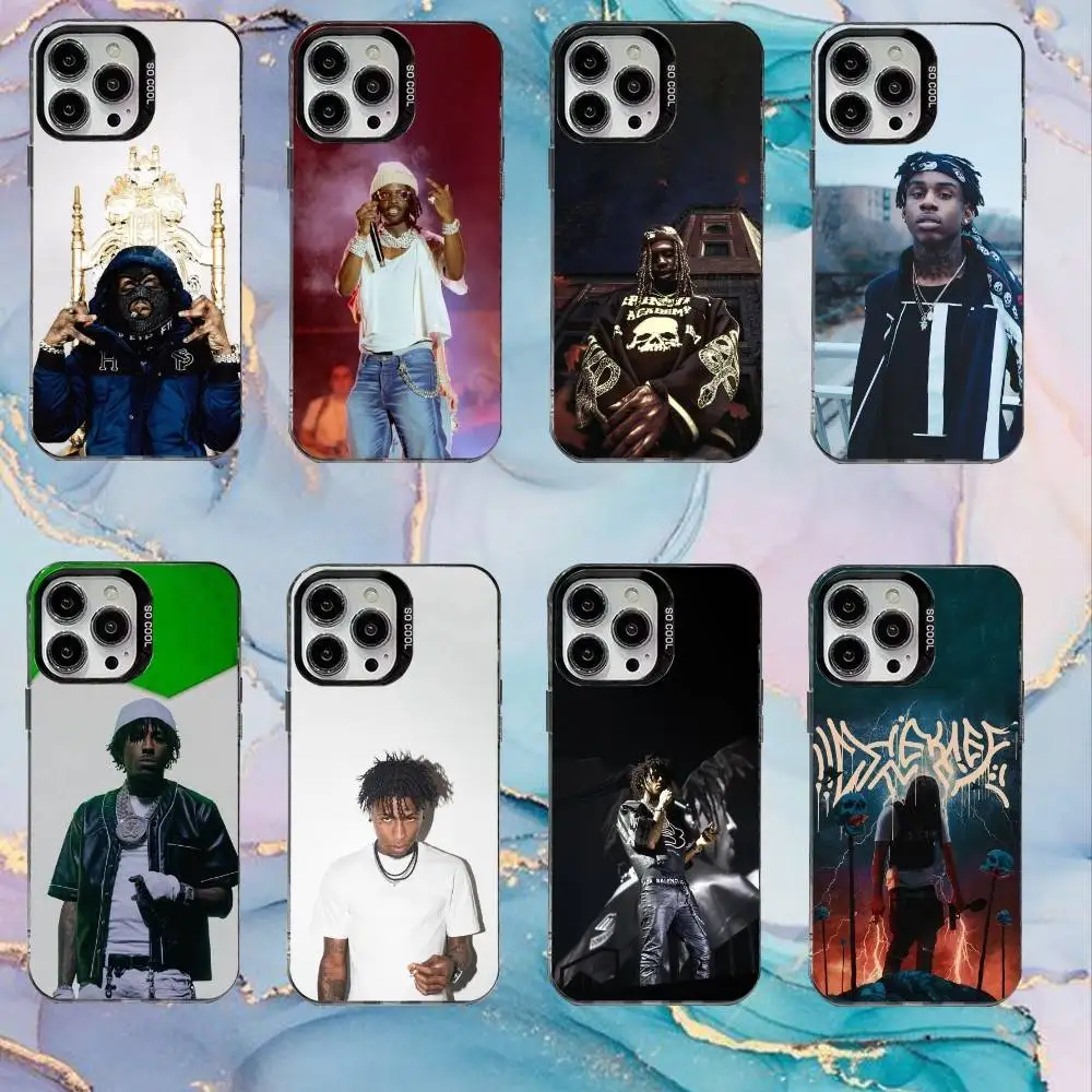 

Rapper C-Chief Keef Phone Case For iPhone17,16,15,14,13,12,11 Plus,Pro Max Black Candy Matte Shockproof Cover