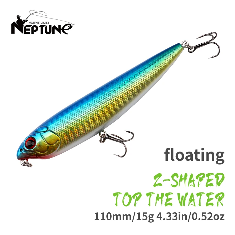 

Floating Stickbait Pencil Lure 15g 110mm Topwater Swimbait Sea Walk the Dog Artificial Saltwater Hard Bait Wobbler for Pike Bass