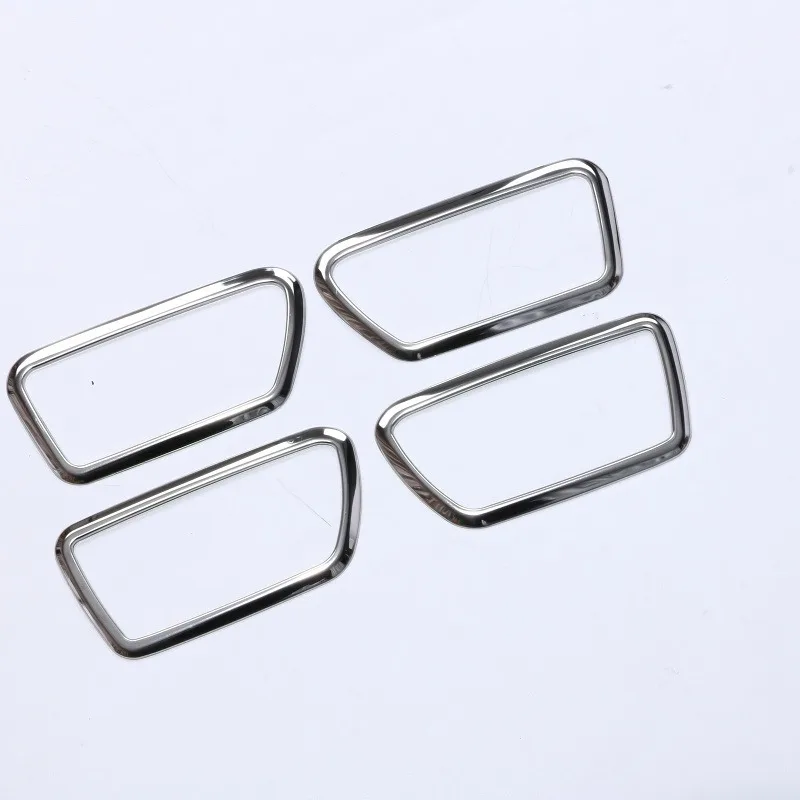 

4PCS Interior Foor Handle Frame Trim For TOYOTA PRIUS A ZVW40 2011-2014 Chrome Stainless steel Car Accessories Styling Stickers