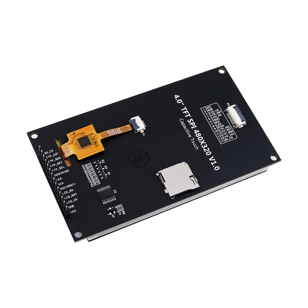Elecrow 4.0 inch SPI Module IPS TN Capacitive Touch Screen 320x480 Driver ST7796 for Consumer Electronics Industrial Fields