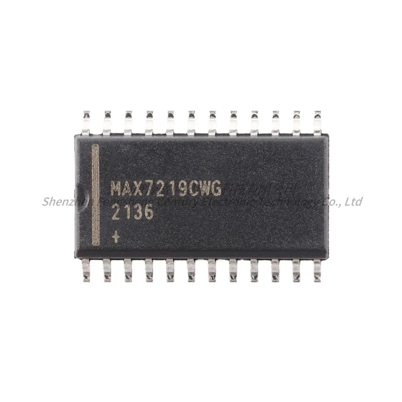 MAX7219CWG MAX7219EWG MAX7219 SOIC-24 LED Display Driver Chip New Original