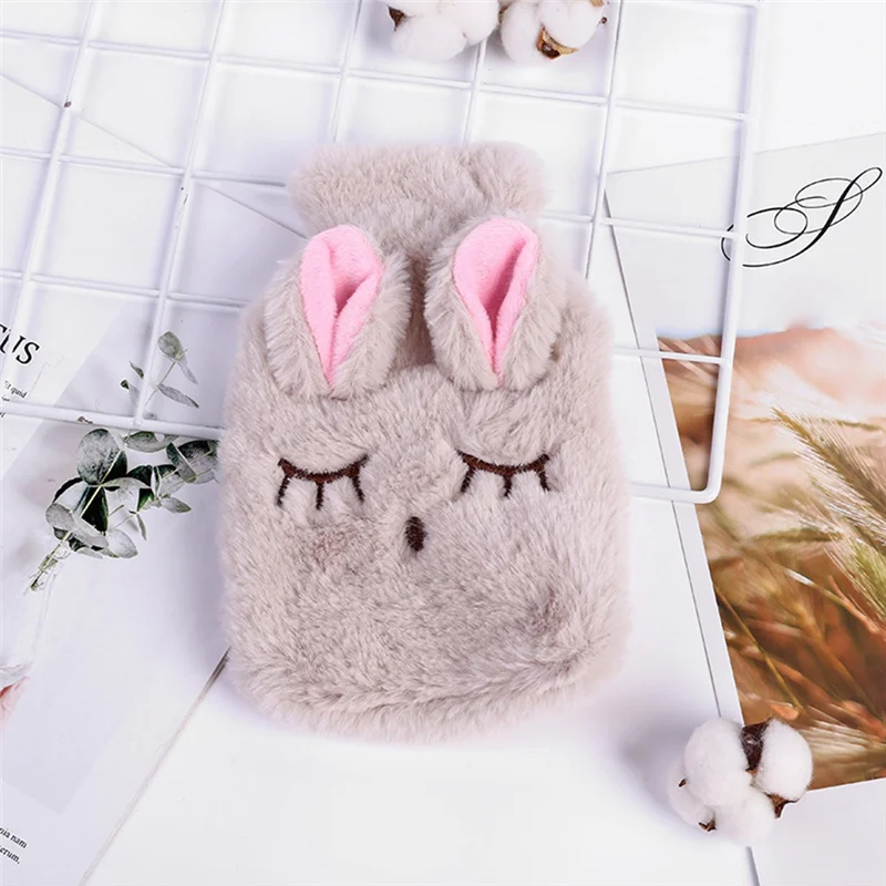 F-T الشتاء زجاجة الماء الساخن Pvcplush الكتف جهاز تدفئة محمول الحرارة حزمة قابلة لإعادة الاستخدام حقيبة التدفئة المنزلية كيس حراري استبدال جزء