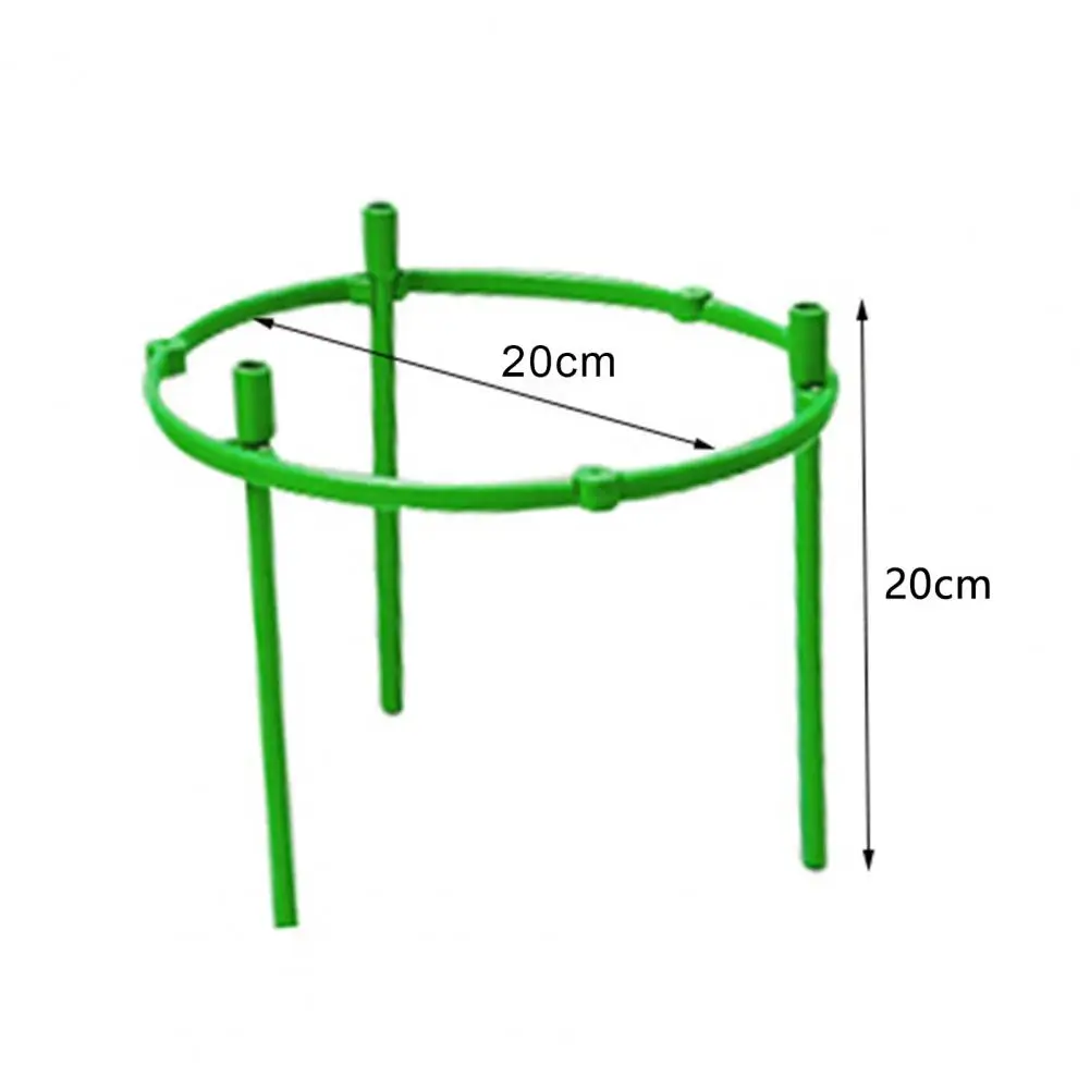 20cm Tomato Plant Support Cages Garden Cucumber Trellis Stable Structure Simple Installation Vegetables Flower Support Ring Rack