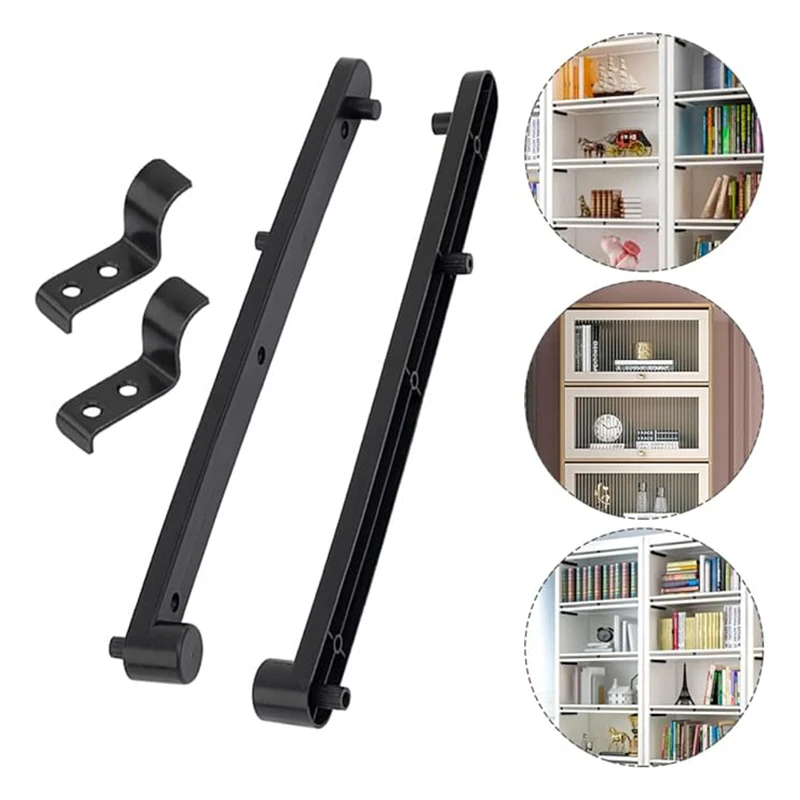 Concealed Soft Close Desk Track Sidemount Accessories Guide Buffer Hidden Cabinet Door Folding Plastic Drawer Slide Rail