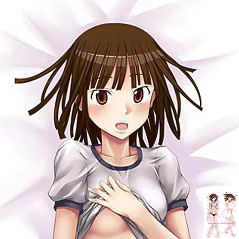 

Anime Dakimakura Pillow Case Nadeko Sengoku Sexy and Busty Beautiful Girl Double-Sided Halloween Decoration