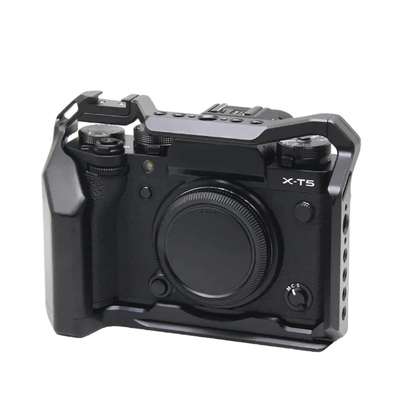 

Camera Cage for Fujifilm X-T5 XT5 Camera Stabilizer Protection Frame Rig for Vlog Video Shooting