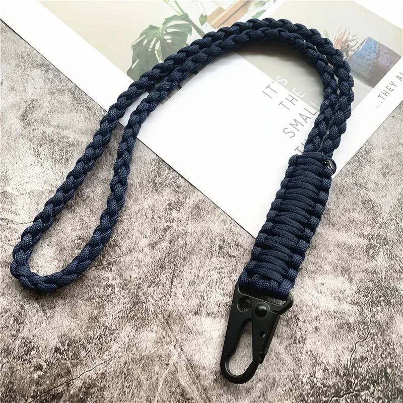 Key Straps for Mobile Phones Accessories Olecranon Lanyard for Knife Climbing Rope Keychain Neck Strap Cellular Pendant