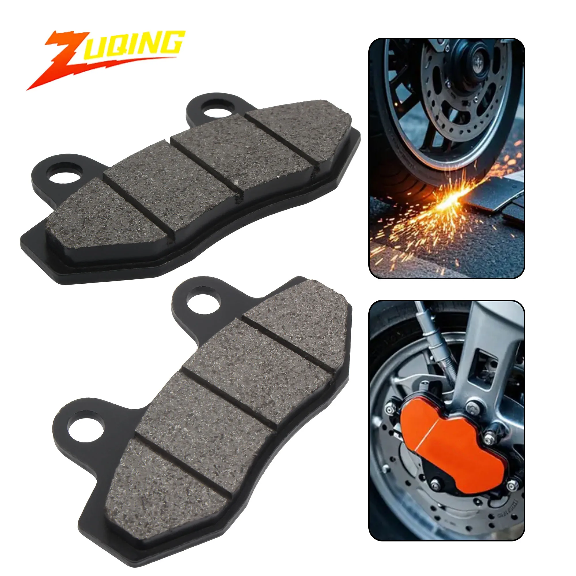 

Motorcycle Front and Rear Brake Pads for CBX125 for 50cc-250cc Pit Dirt Bike ATV Quad Motocross Universal Brake Pads