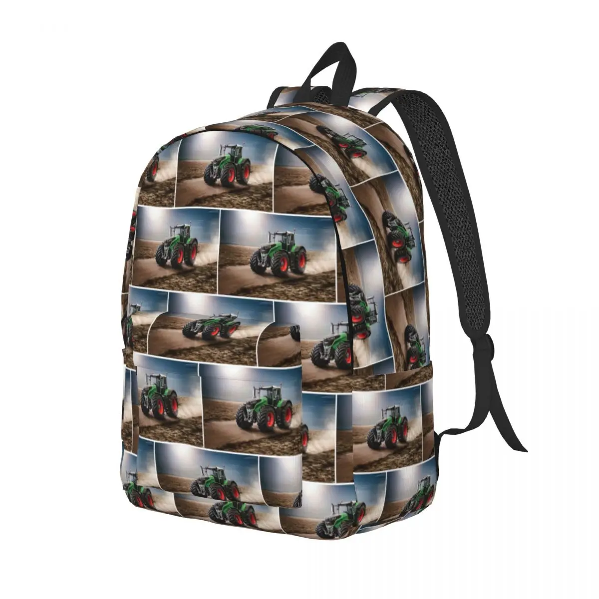 Fendt Tractor Backpack Daypack Large Capacity Kids BookBag School Bag Shoulder Bags for Men Women