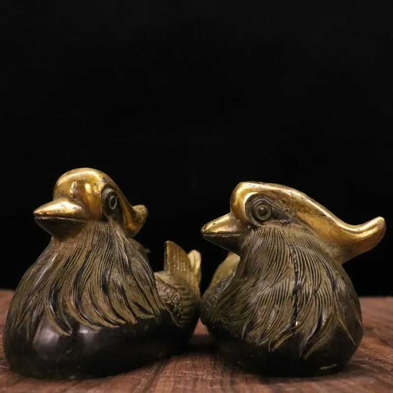 Pure metal crafts, small decorative pieces for home bedroom desktops, copper and brass ornaments