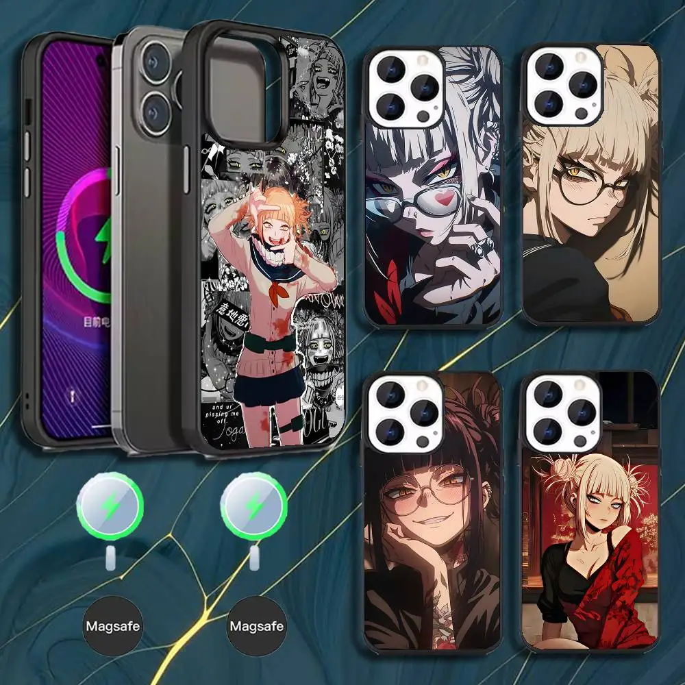 

Toga Himiko My Hero Academia Phone Case For iPhone 16,15,14,13,12,11,Pro,Max,Plus,Mini,Magsafe,Magnetic Wireless Charging Case