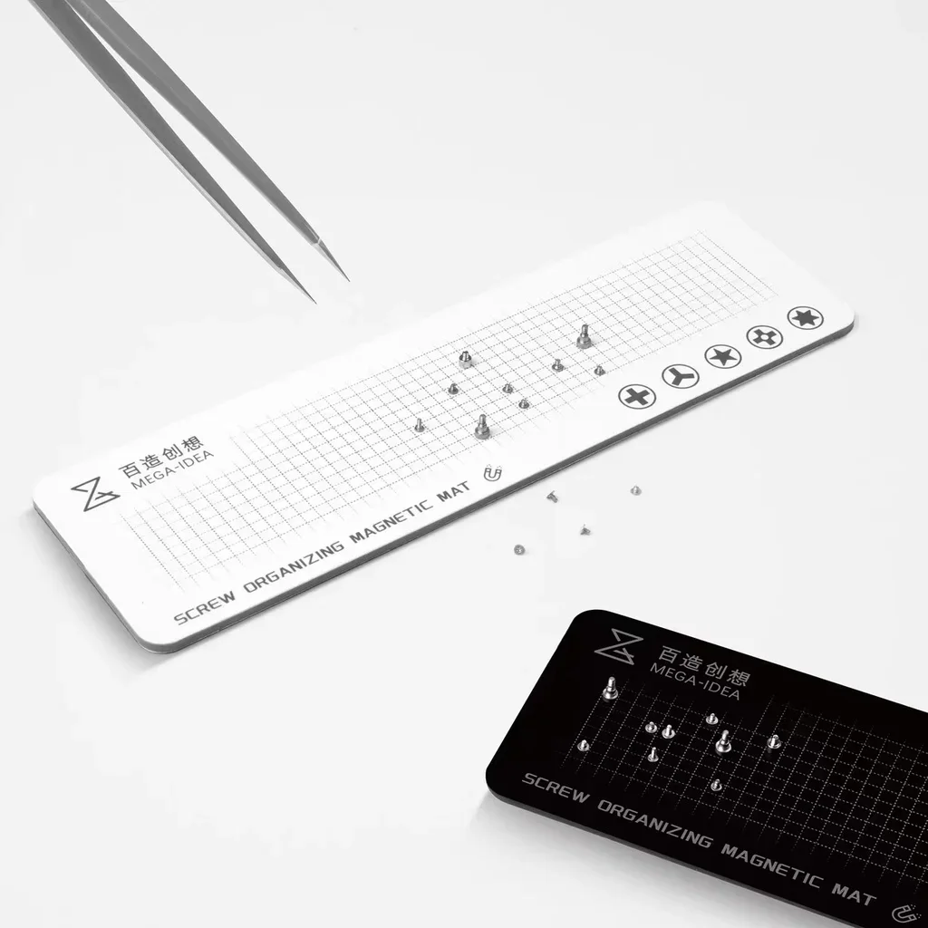 QIANLI-Parafuso magnético Pad para o reparo do telefone móvel, armazenamento Mat, pequenos acessórios eletrônicos, evitar perder Mat