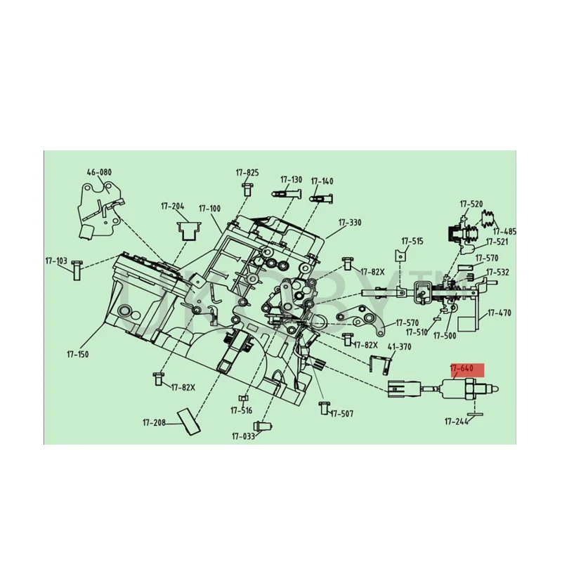 PC1117640M1 Suitable for Ma zd a 3 Axela Reverse light switch assembly