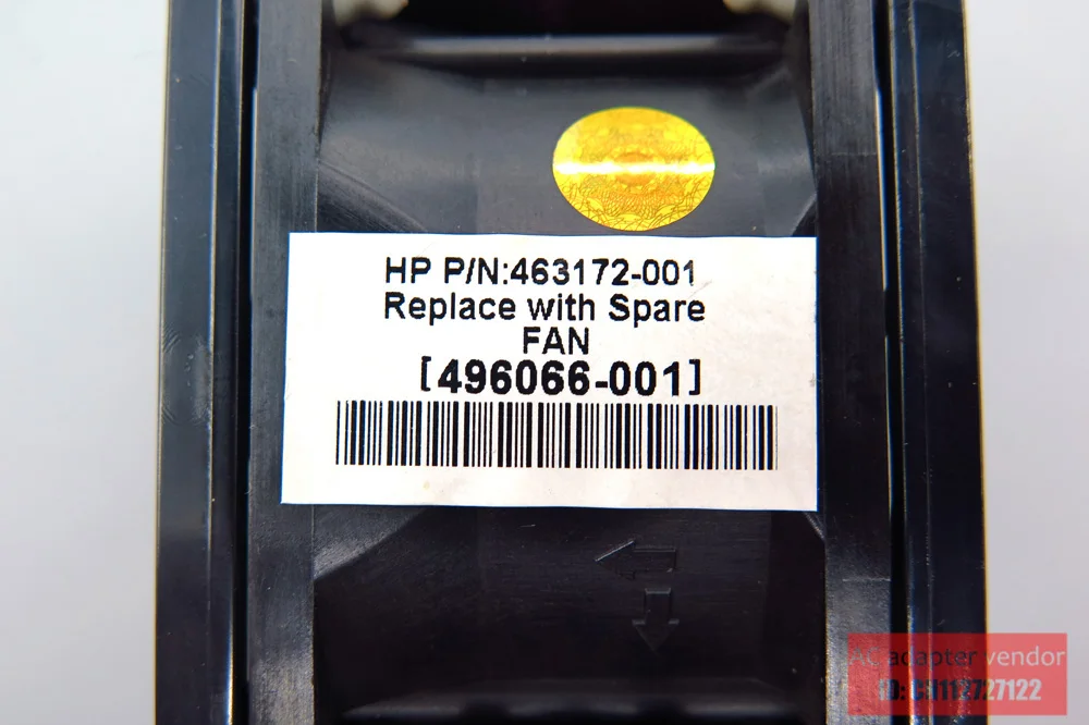 ДЛЯ серверсов HP DL380G6 380G7 385G6 388G7 вентилятор 496066 -001 463172 -001