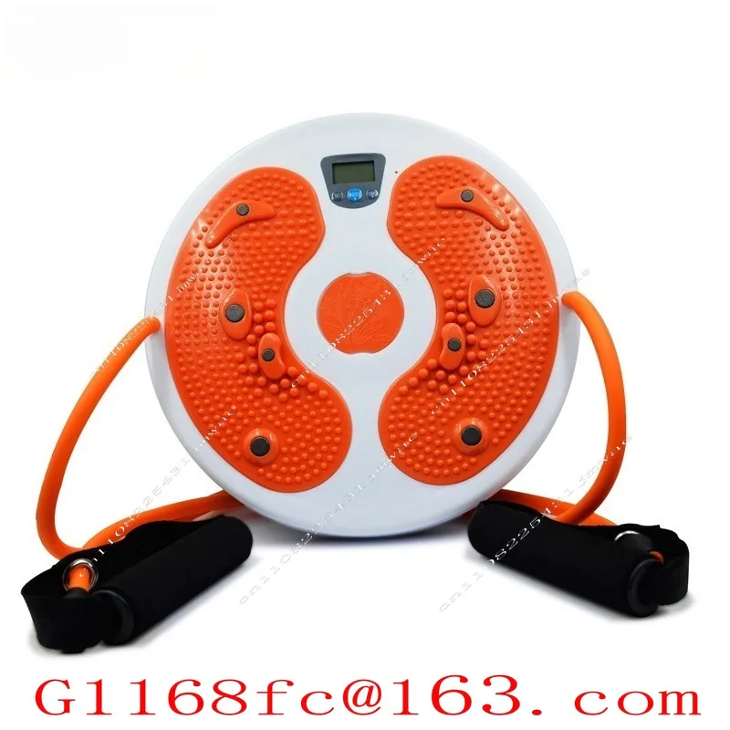 2238 Fitness Equipment Pull Rope Electronic Counting Twisting Waist Plate