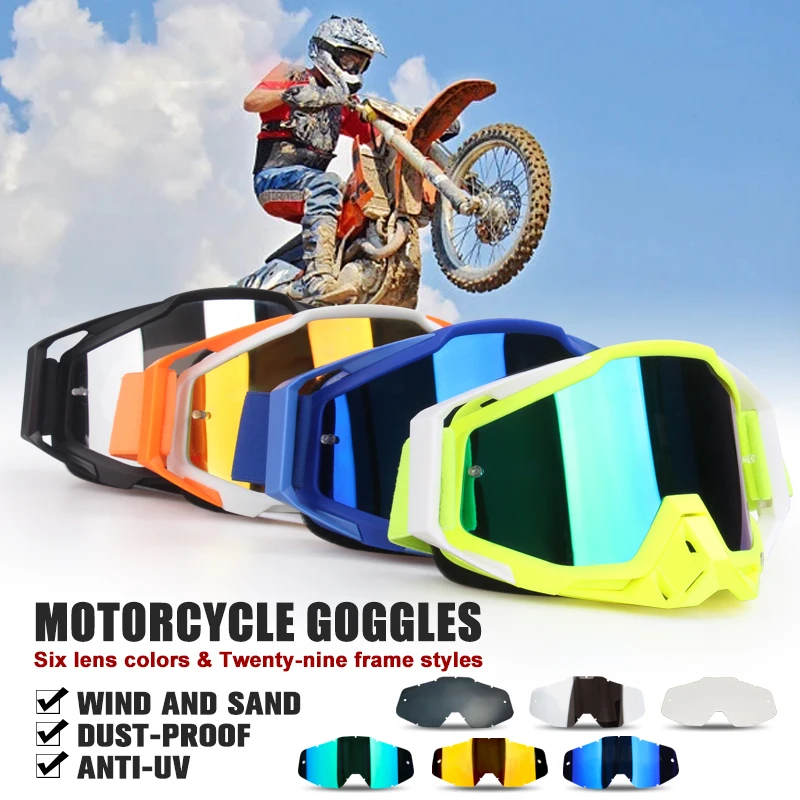 New Protective Glasses Motorcycle Outdoor Sports Windproof Dustproof Eye Glasses Ski Snowboard Goggles Motocross Riot Control 1