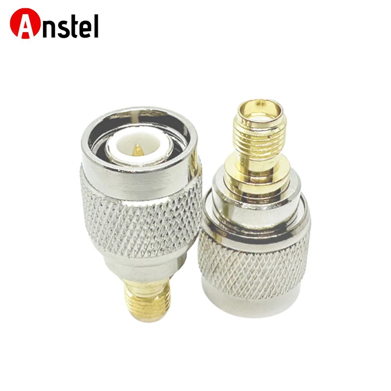 SMA Female to TNC Male Coax Connector TNC Male to SMA Female RF Coaxial Adapter for Radio LTE Antenna Router