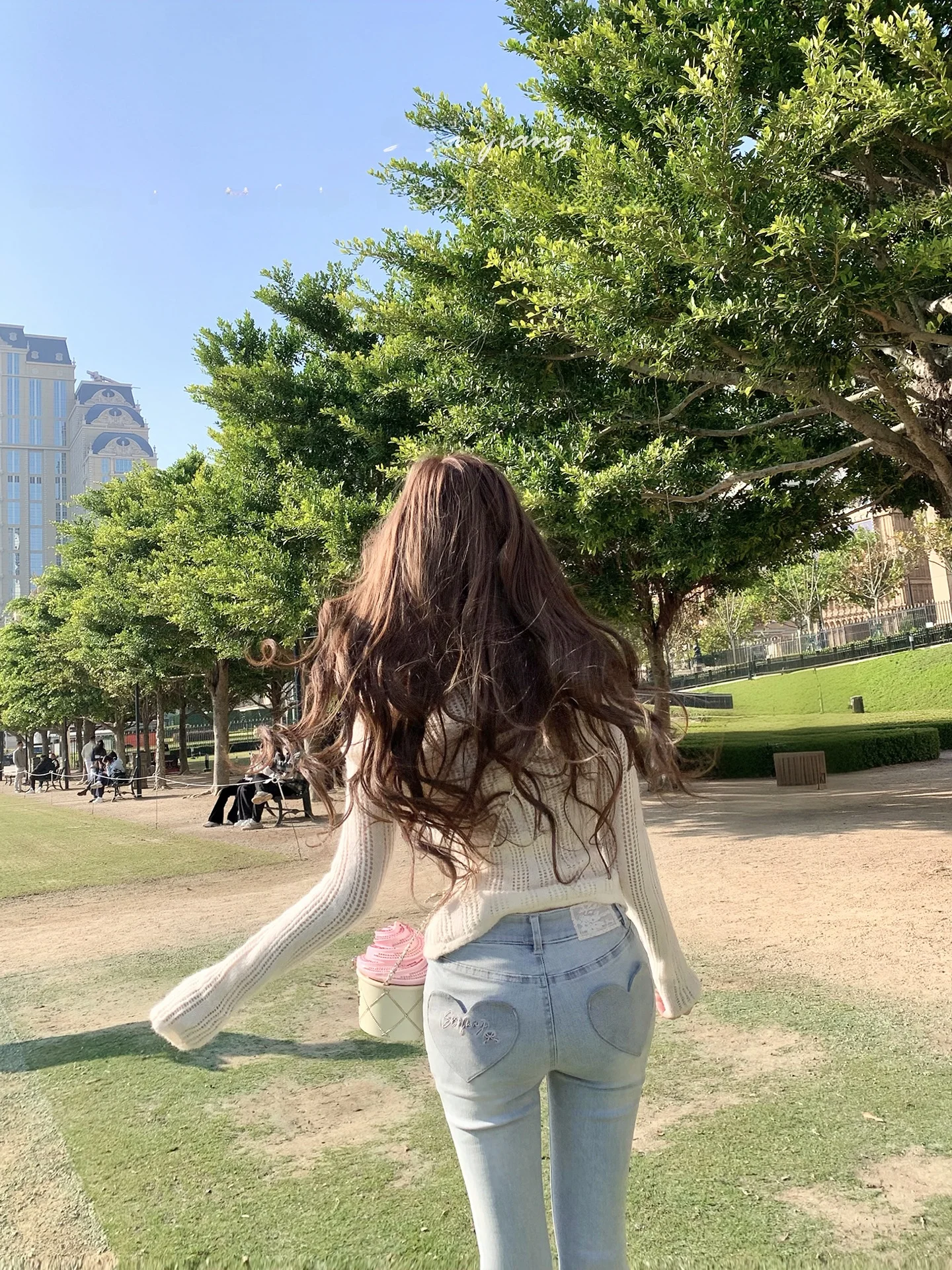 

Женские джинсы с высокой талией Sweet Pure Desire, расклешенные, с вышивкой, средней посадки, джинсы-буткэт, утягивающие, из денима