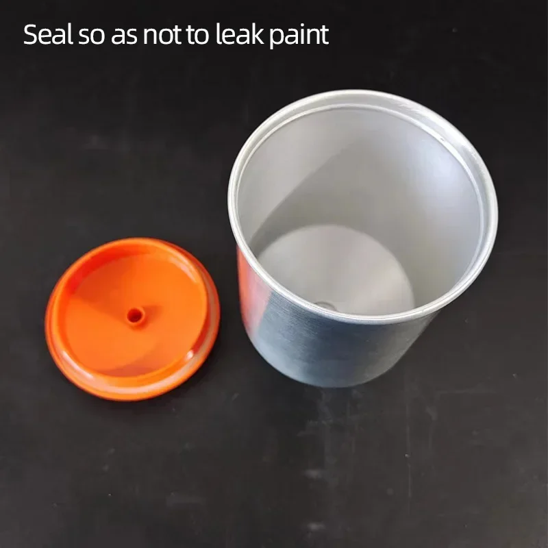 

Spray Gun Pot For ANEST Iwata Car Paint Spray Gun Pot Accessories On The Pot 600ml Aluminum Alloy Material Gun Cup