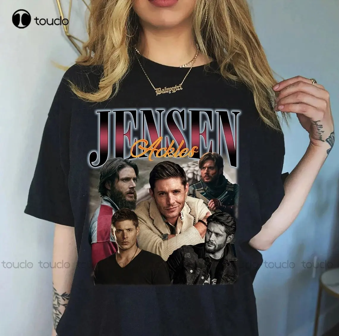 

Женская рубашка Ensen Ackles Винчестер Сверхъестественное рубашка Jensen Ackles сверхъестественное, Дин Винчестер рубашка пользовательский подарок