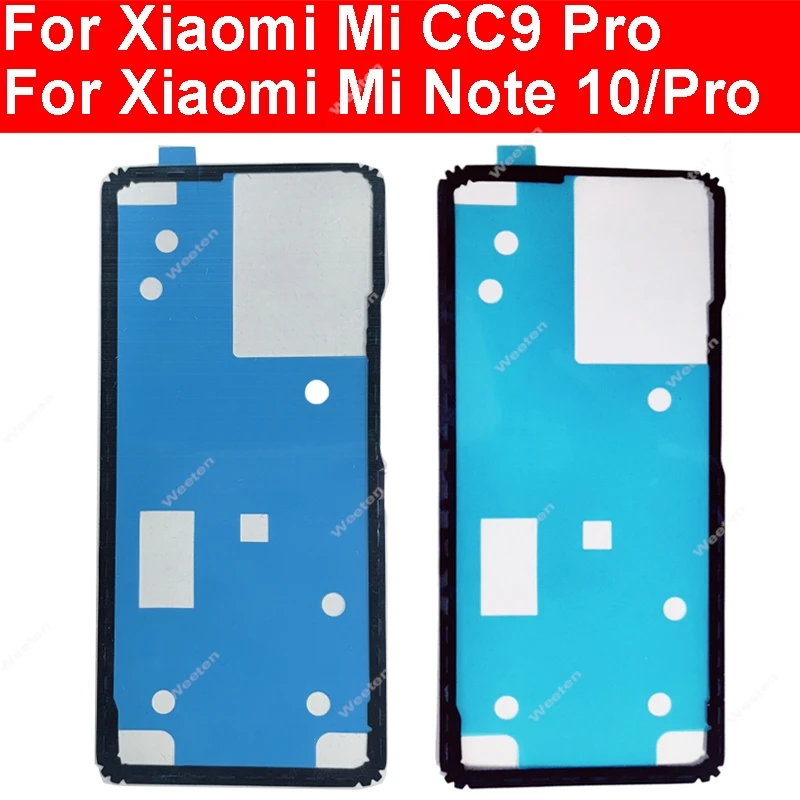 Rear Camera Sticker Back Cover Adhesive Back Housing Battery Cover Glue Tape For Xiaomi Mi CC9 Pro Mi Note 10 Mi Note 10 Pro