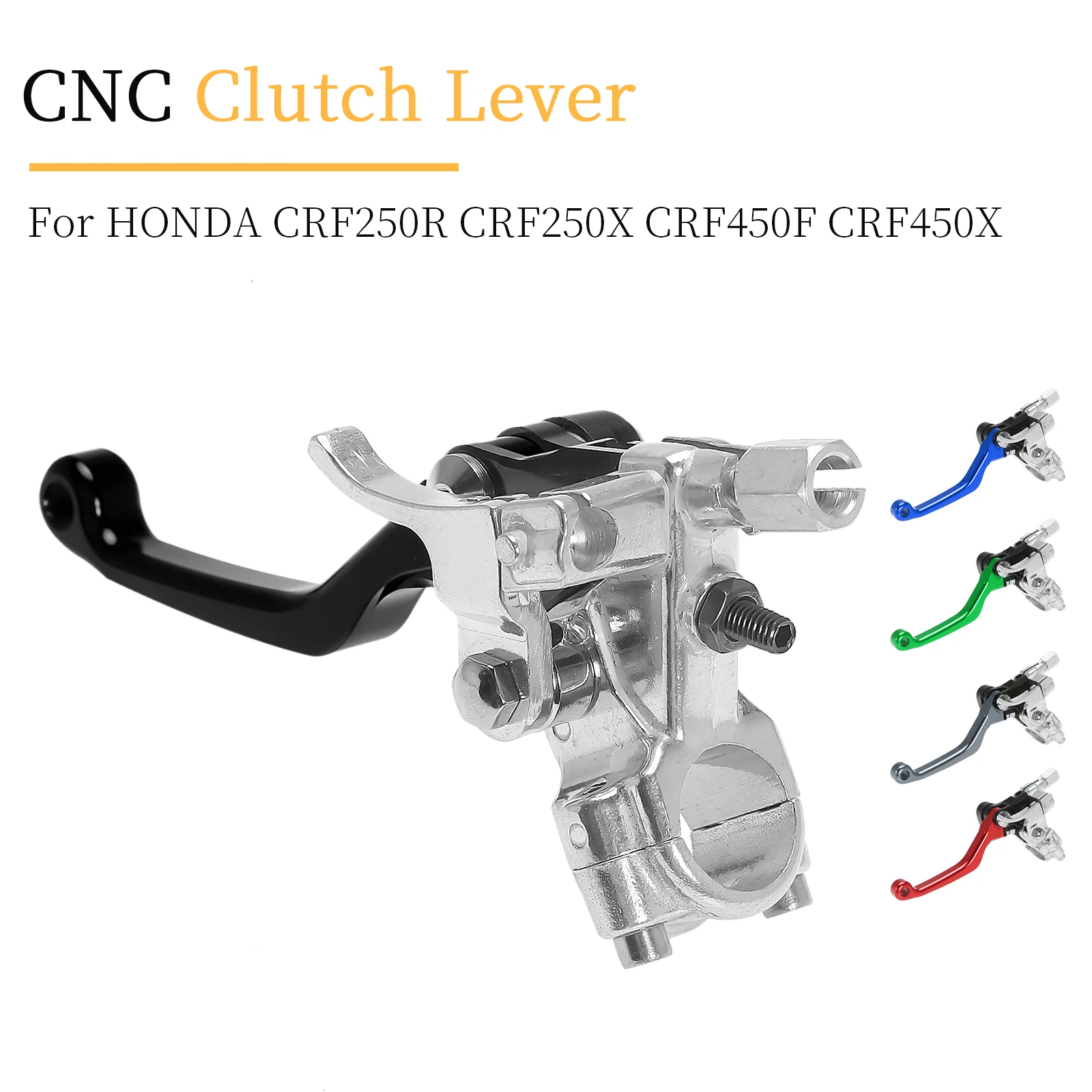 

1 Piece Motorcycle CNC Handlebar Clutch Lever For HONDA CRF250R 2004-2009 CRF250X 2004-2013 CRF450F CRF450X Handle Accessories