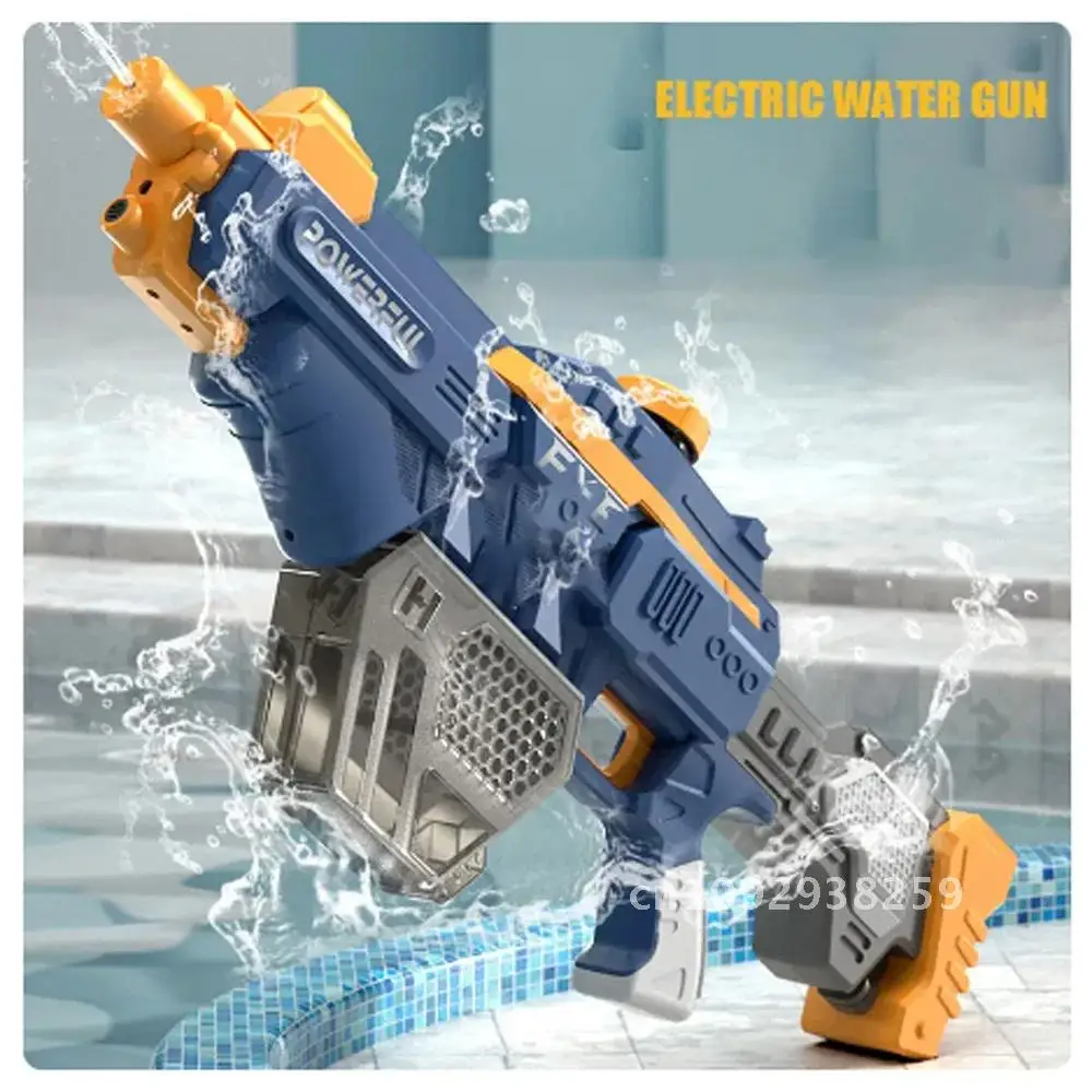 Free Shipping Electric Water Gun Large-capacity Water Blasters Squirt Summer Toy Powerful Outdoor Pool Guns Swimming Water Tank