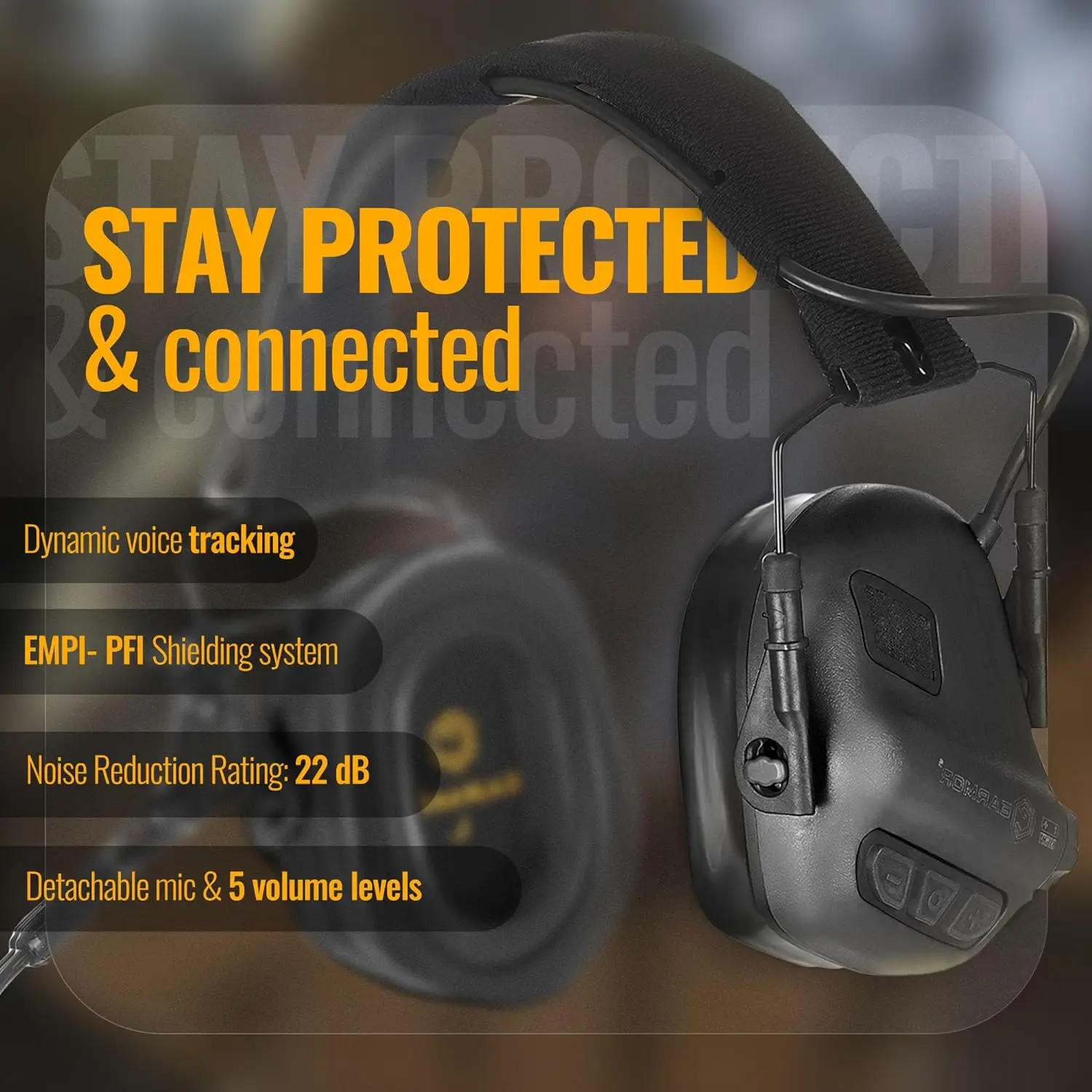 Professional EARMOR M32 MOD4 Tactical Electronic Shooting Earmuff Outdoor Hunting Sports Anti-noise Hearing Protection Headset