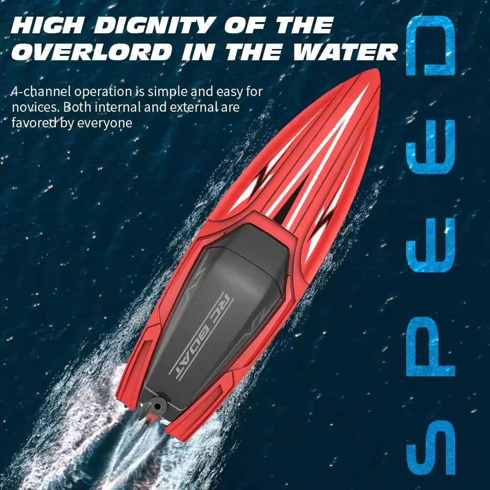 

TY-2 35 СМ Радиоуправляемая гоночная лодка | Водонепроницаемая скоростная лодка с радиоуправлением, длина 30 минут | Летняя детская подарочная радиоуправляемая игрушка для мальчика