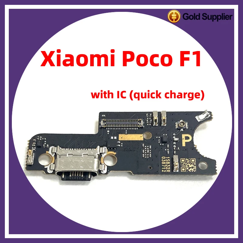 

For xiaomi Poco F1 Dock Connector USB Charger Charging Port Flex Cable Board Replacement