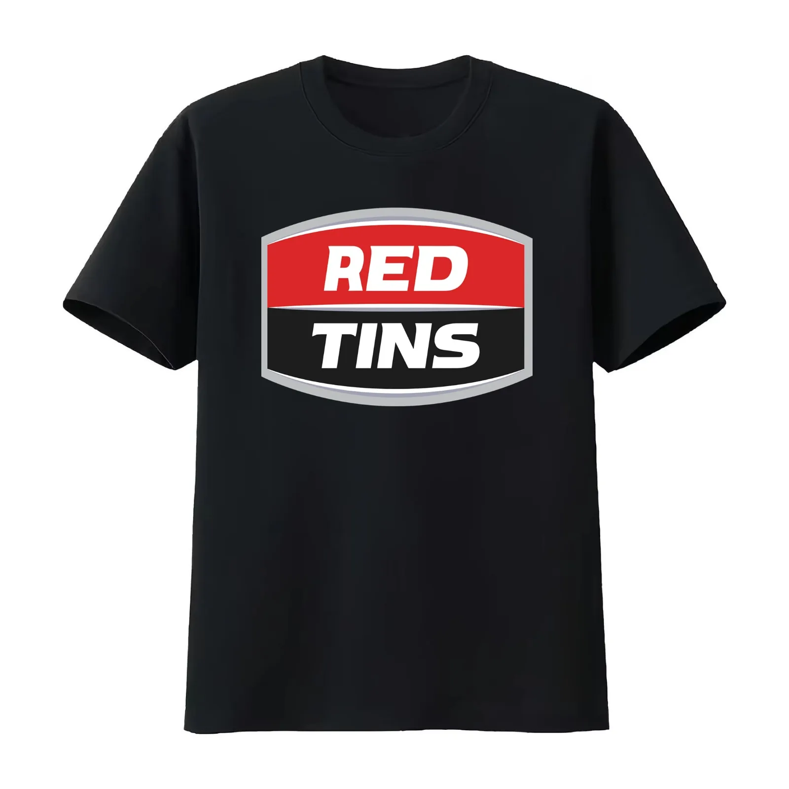 Red Tins West End Beer T-Shirt Summer Casual Cotton Tee Oversized Streetwear Tops Vintage Graphic Print Unisex Men Women