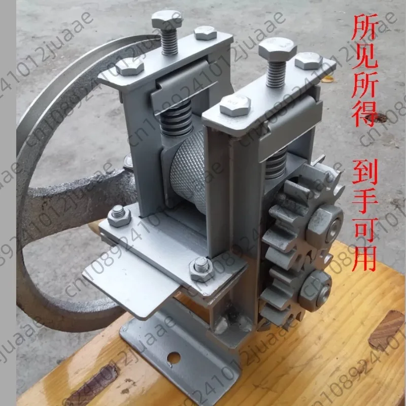 Chip Separator Manual Bamboo Strip Making Machine Hand-Cranking Strip Machine Bamboo Chip Separator Opener Bamboo Processing