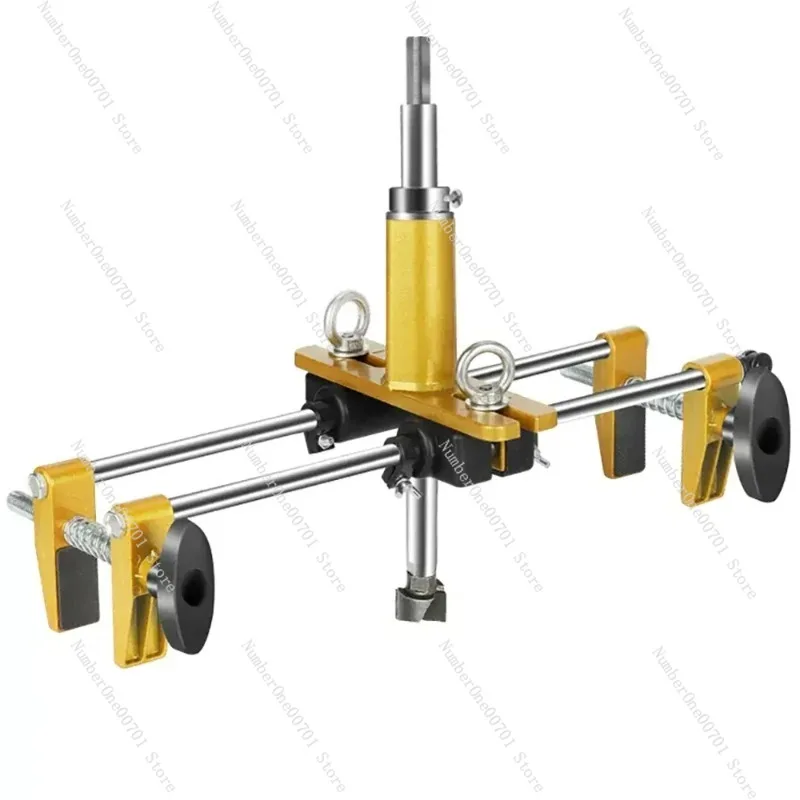 Wooden door opener slotting machine Wooden door lock installation punching fixture