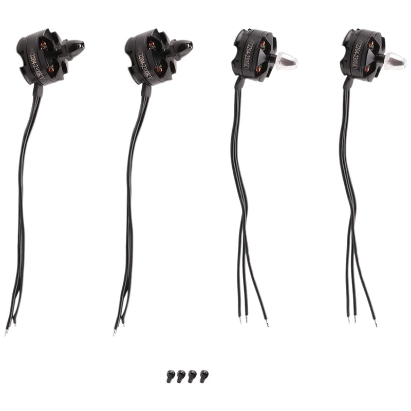 A31R-4Pcs MT2204 2204 2300KV Brushless Motor CW / CCW For Mini 200 210 230 250MM Quadcopter FPV