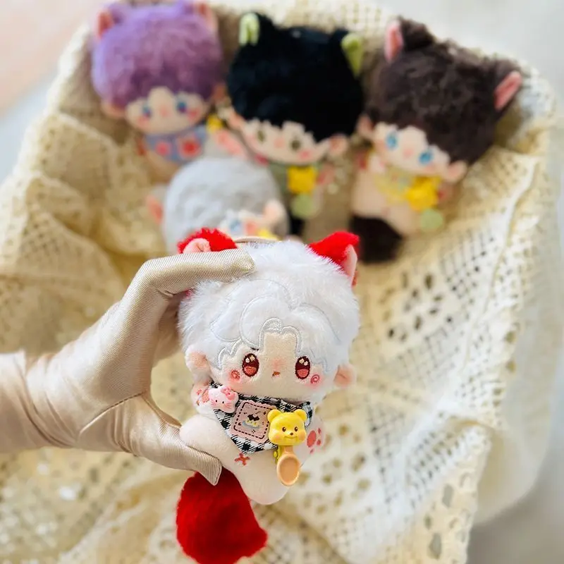 10cm Keychain Plushes Doll Game Love and Deepspace Rafayel Cotton Mini Doll Fans Otome Game Send Friends Gift Stuffed Body Xmas