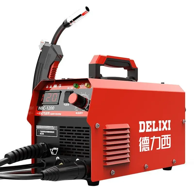 Household multi-functional 1200 integral airless industrial grade 220V two-protection welding machine